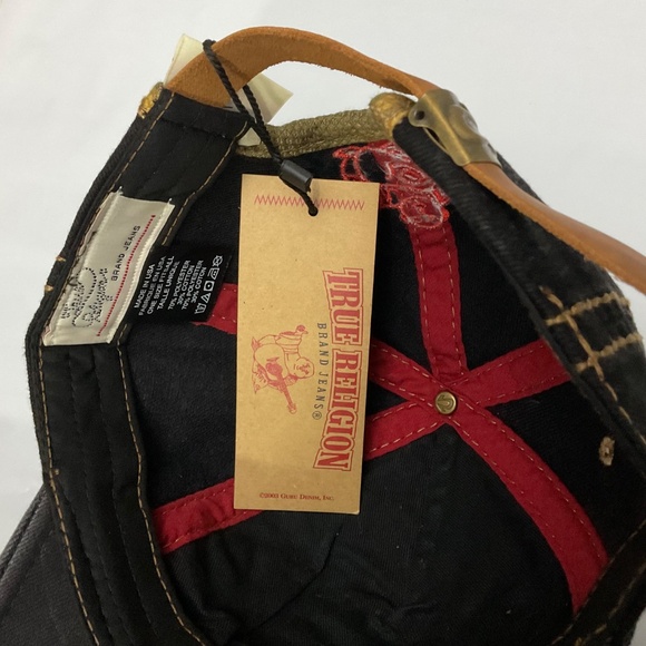 SCRIPT BUDDHA PULLOVER HOODIE With True religion 1956 MFG LA CA Cap. - Picture 10 of 12